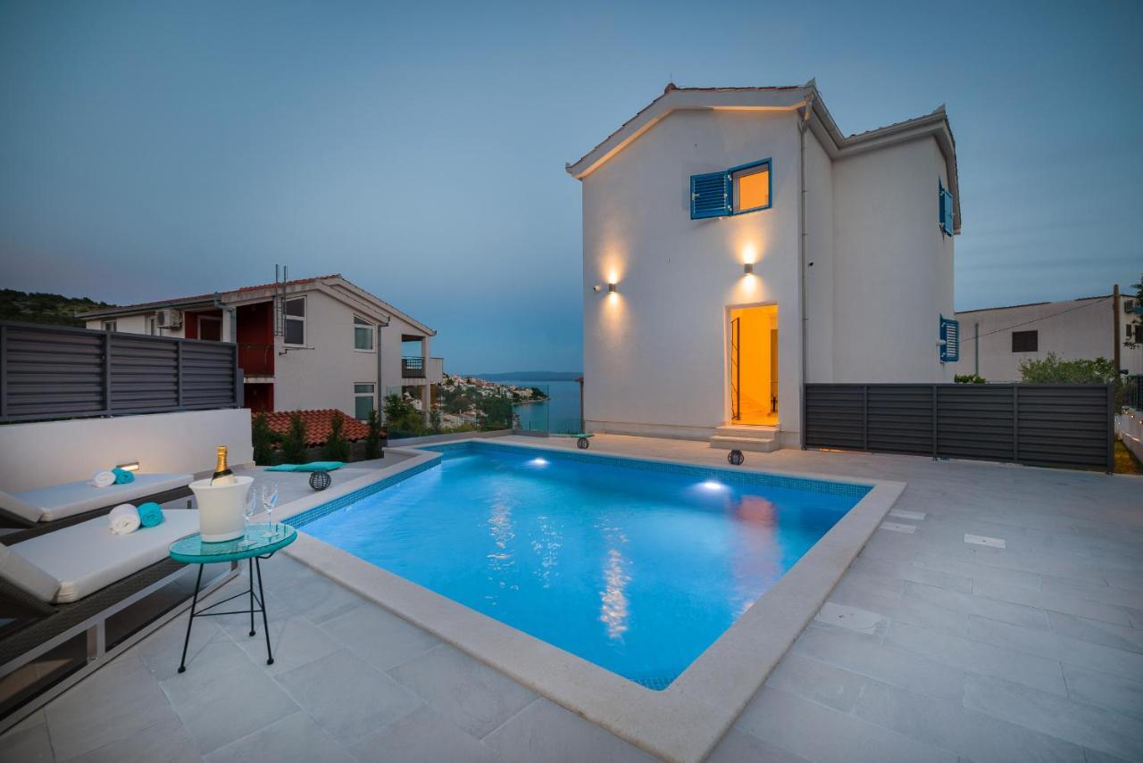 Villa Miholina - With Heated Swimming Pool Trogir Eksteriør bilde